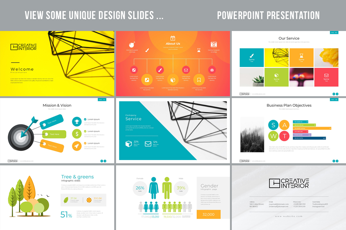 Detail Template Power Point 2018 Nomer 50