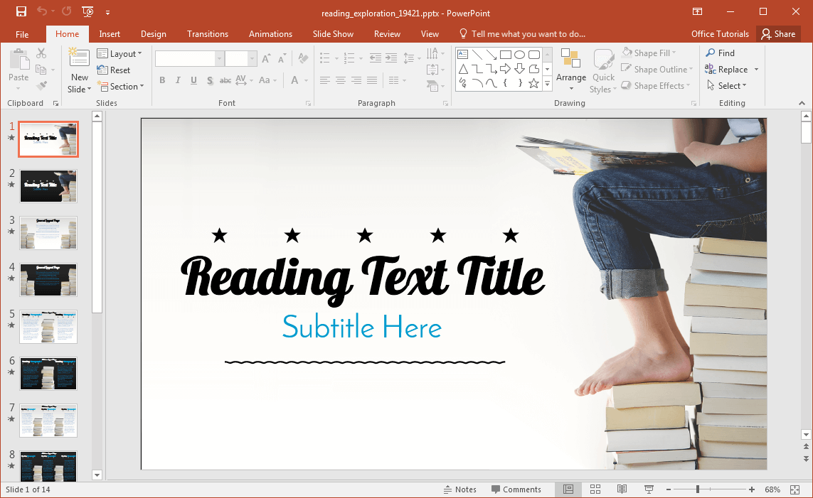 Detail Template Power Point Animasi Nomer 14