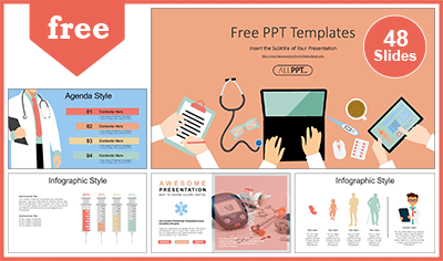 Template Power Point Kesehatan - KibrisPDR