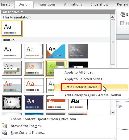 Detail Template Powerpoint 2010 Keren Nomer 13