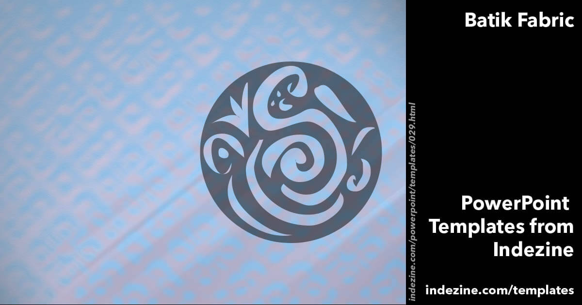 Detail Template Powerpoint Batik Nomer 28