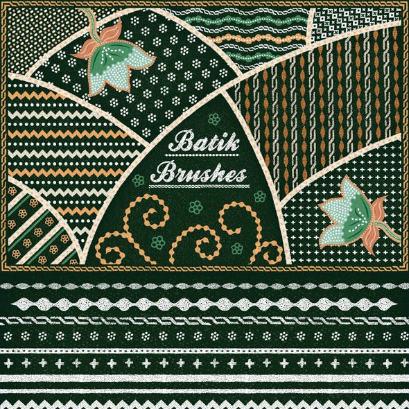 Detail Template Powerpoint Batik Nomer 50