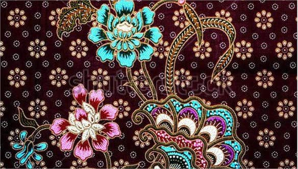 Detail Template Powerpoint Batik Nomer 53
