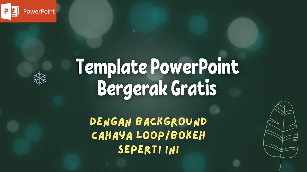 Detail Template Powerpoint Bergerak Nomer 6