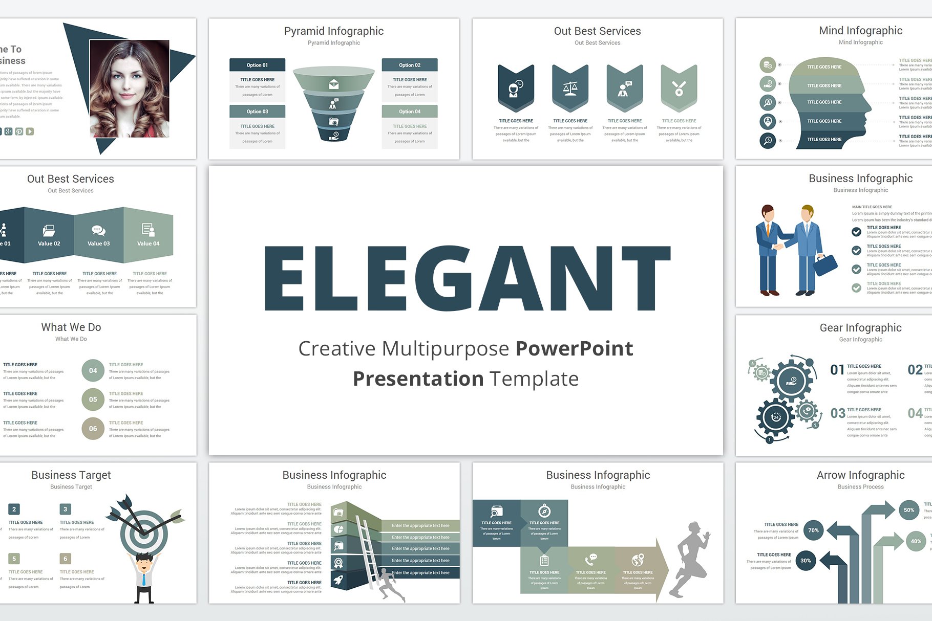 Detail Template Powerpoint Elegan Nomer 5