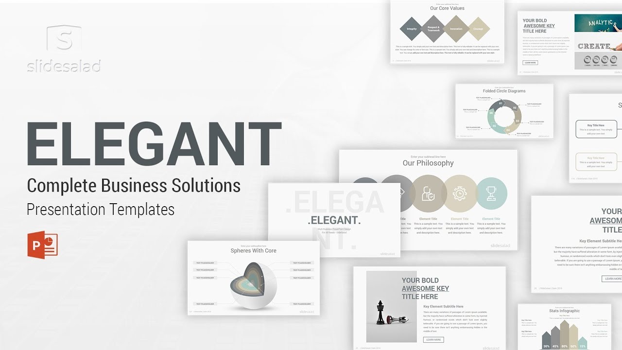 Detail Template Powerpoint Elegan Nomer 6