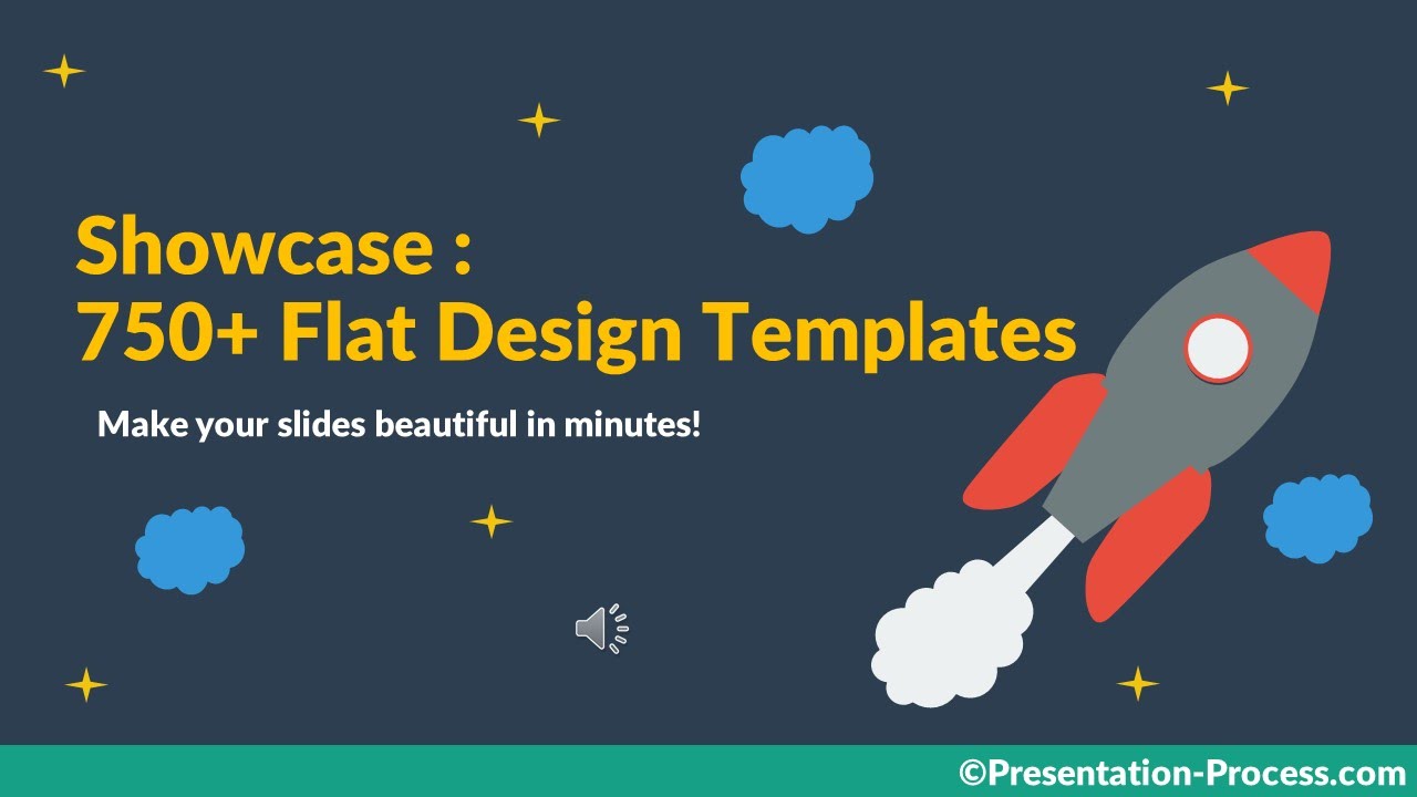Detail Template Powerpoint Flat Design Nomer 2