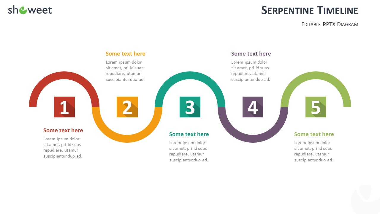 Detail Template Powerpoint Flat Design Nomer 30