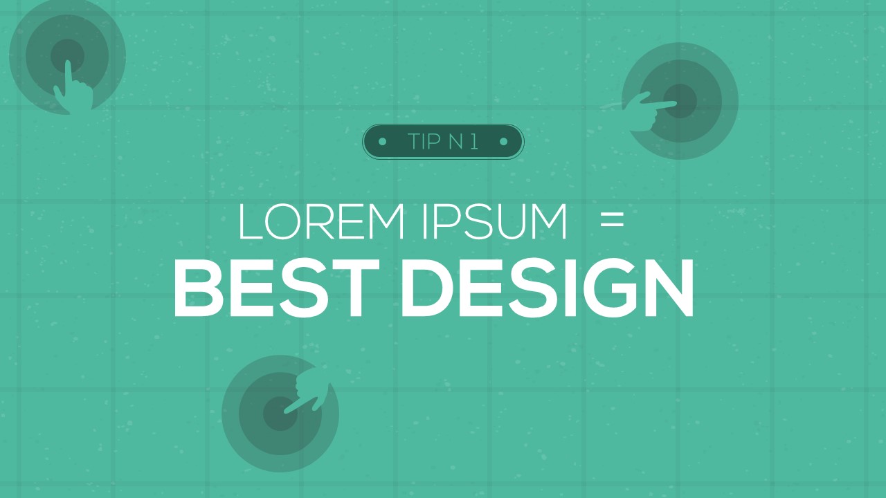 Detail Template Powerpoint Flat Design Nomer 55