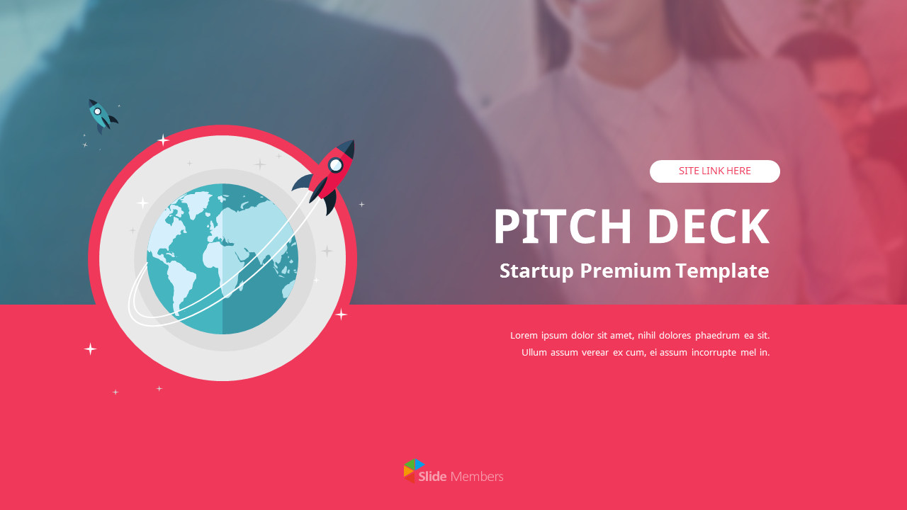 Detail Template Powerpoint Flat Design Nomer 8