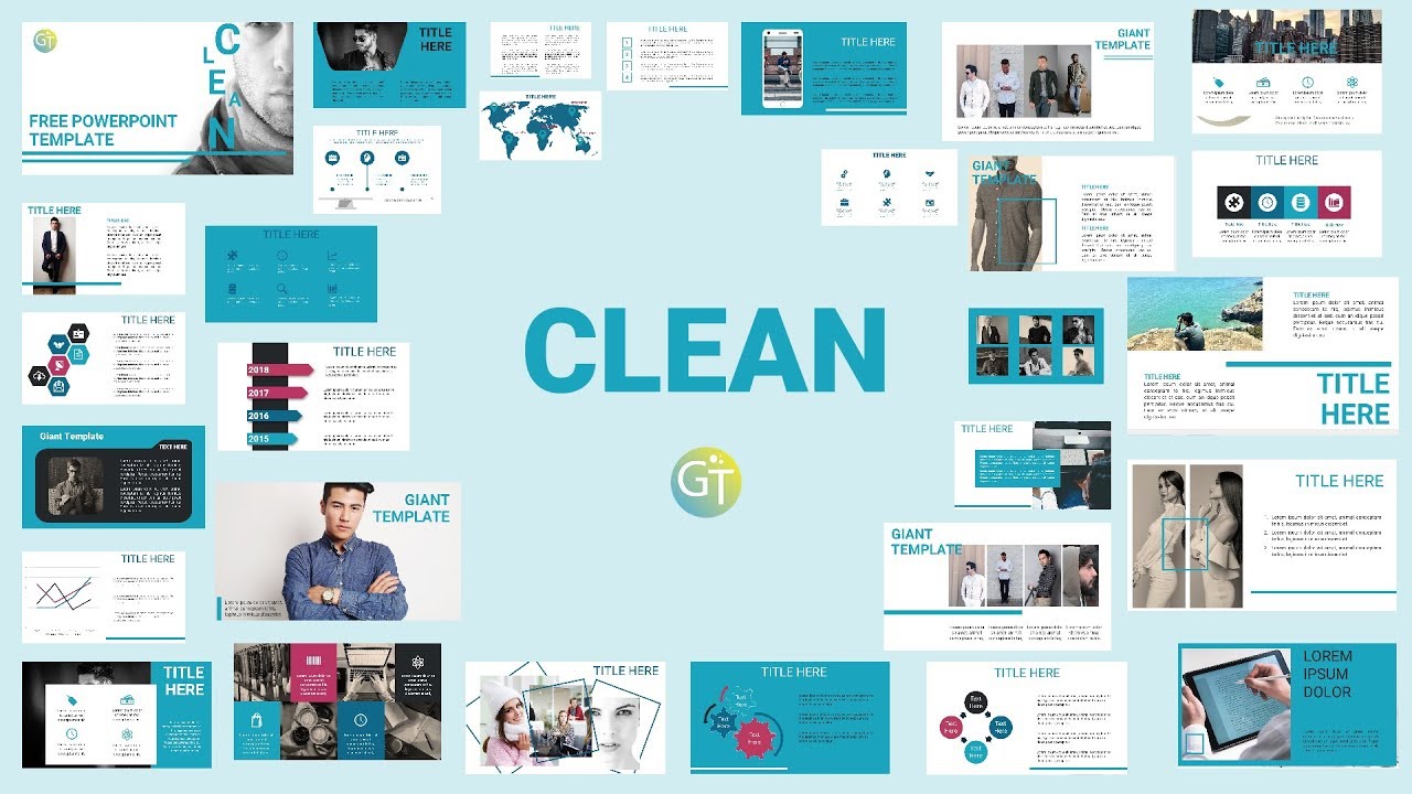 Detail Template Powerpoint Free Download 2018 Nomer 36