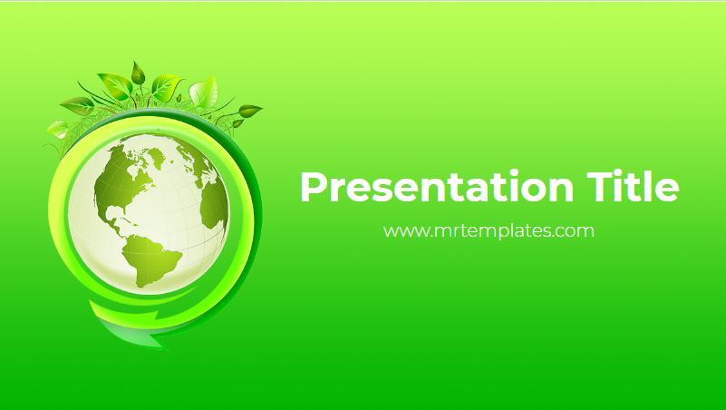 Detail Template Powerpoint Hijau Nomer 27