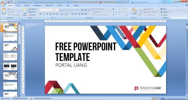 Detail Template Powerpoint Keren Free Download Nomer 10