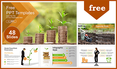 Template Powerpoint Keuangan - KibrisPDR