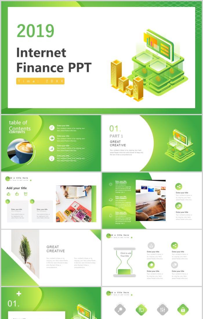 Detail Template Powerpoint Keuangan Nomer 30