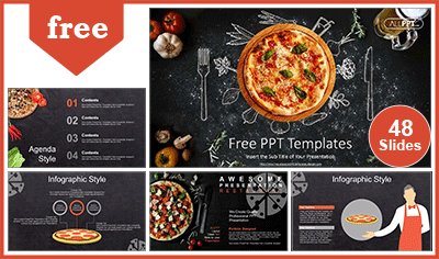 Detail Template Powerpoint Makanan Nomer 2