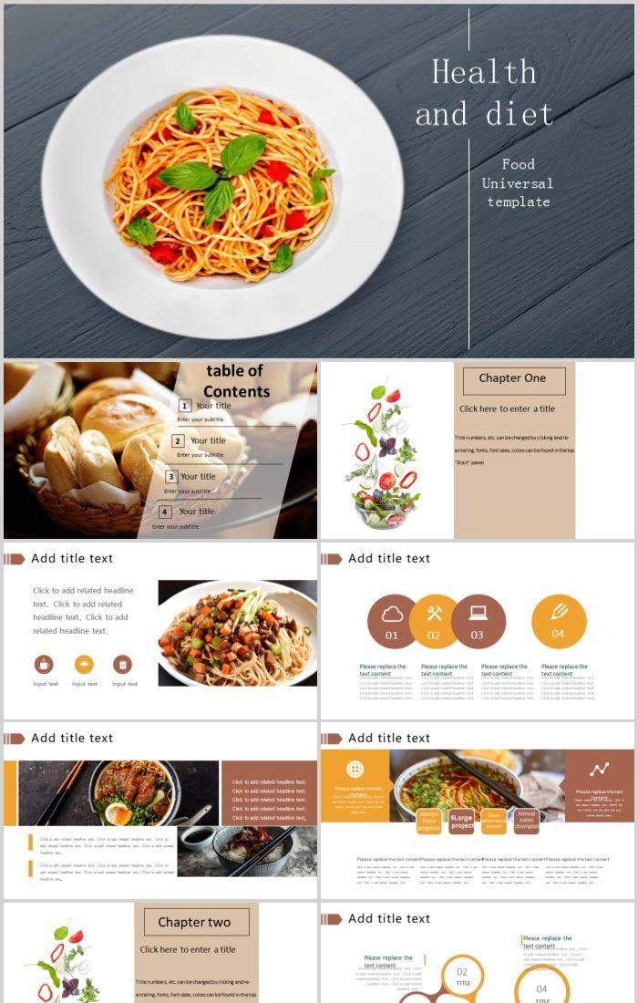 Detail Template Powerpoint Makanan Nomer 11