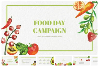 Detail Template Powerpoint Makanan Nomer 35