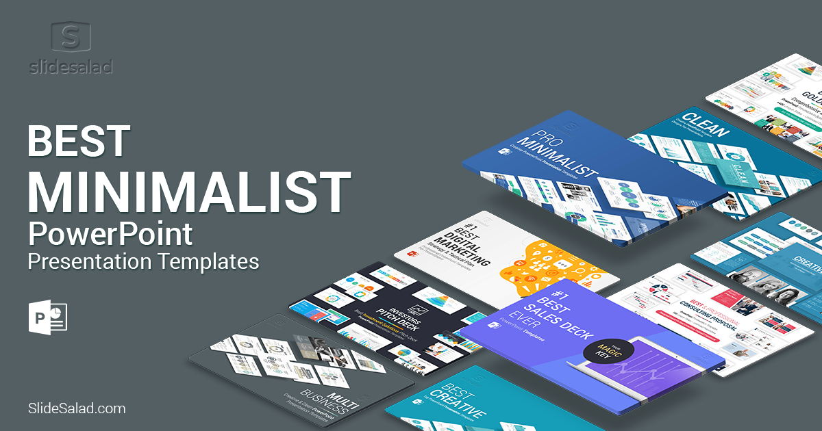 Detail Template Powerpoint Minimalis Nomer 41