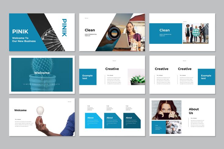 Detail Template Powerpoint Minimalis Nomer 46