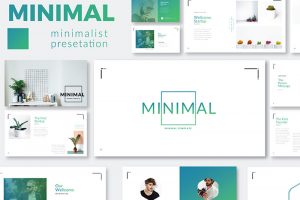 Detail Template Powerpoint Minimalis Nomer 9