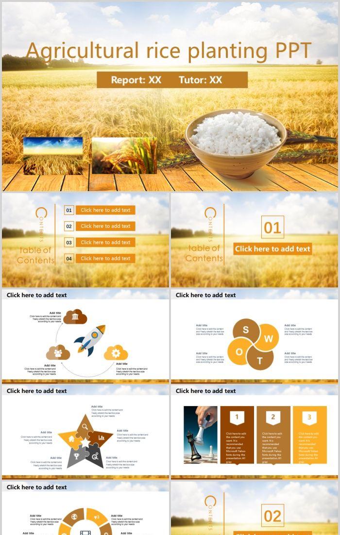 Detail Template Powerpoint Pertanian Nomer 37