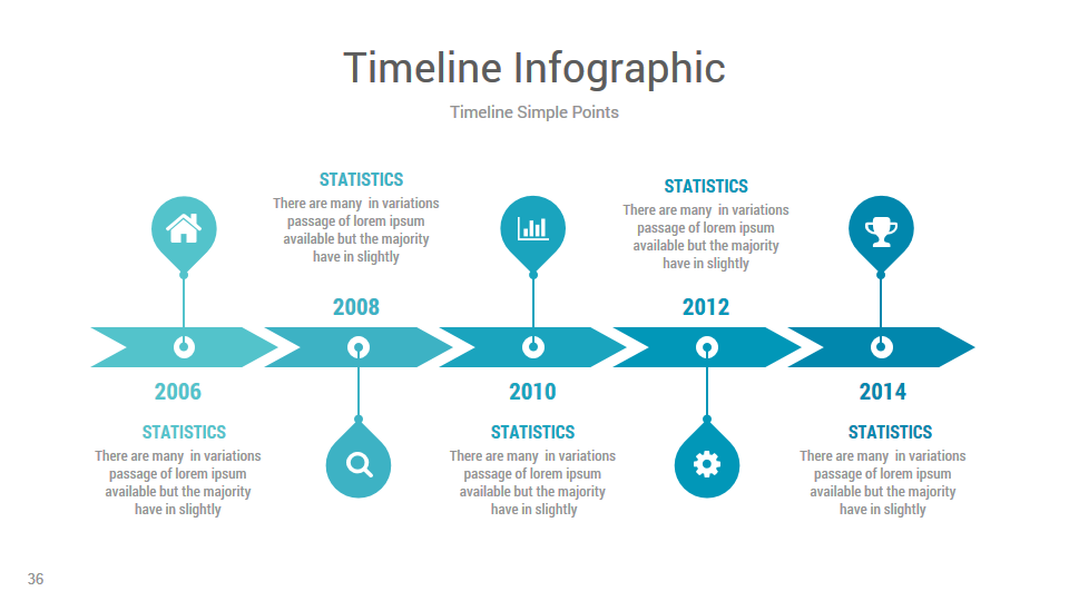 Detail Template Powerpoint Simple Elegant Nomer 14