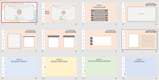 Detail Template Powerpoint Untuk Sidang Skripsi Nomer 36