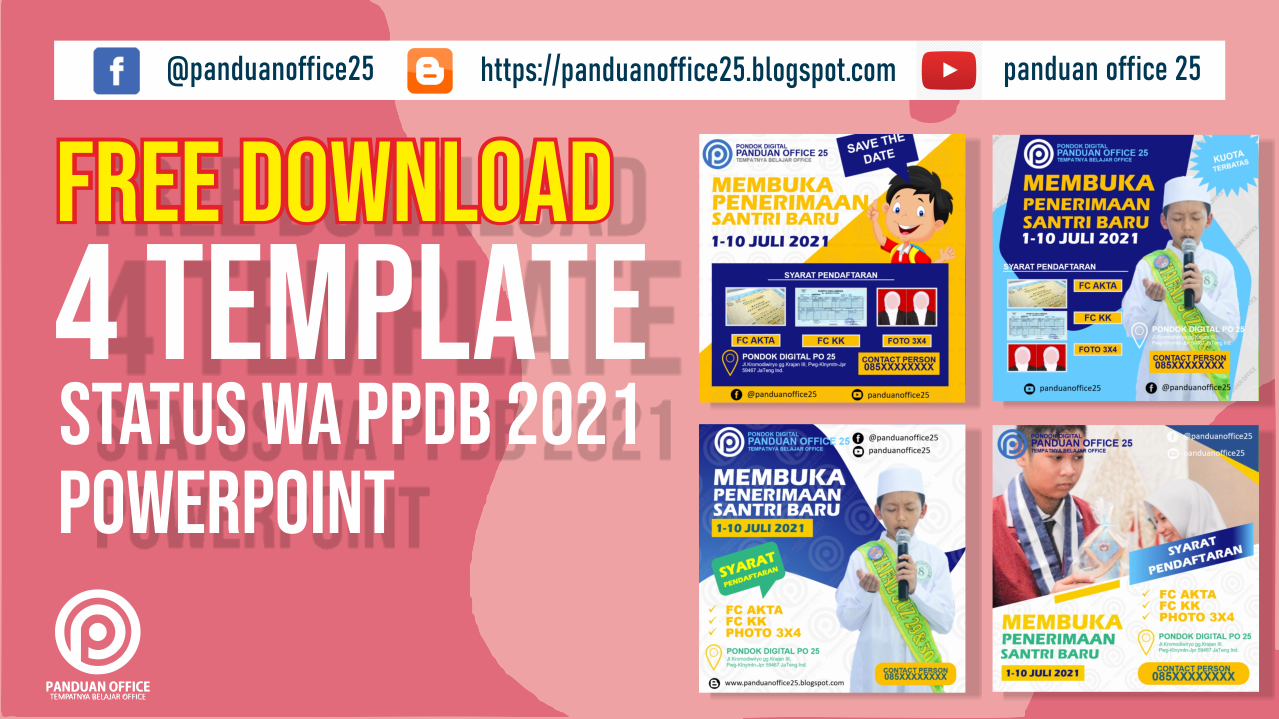 Detail Template Ppdb Ppt Nomer 5
