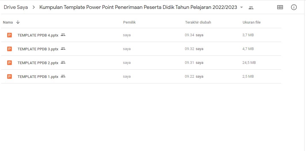 Detail Template Ppdb Ppt Nomer 49