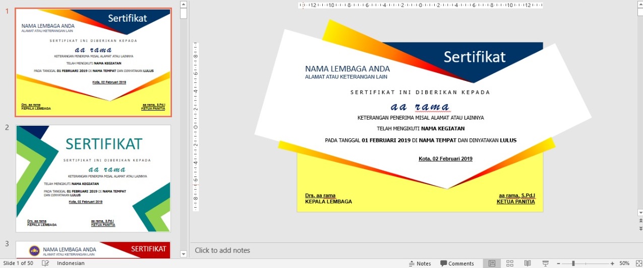 Detail Template Ppdb Ppt Nomer 51