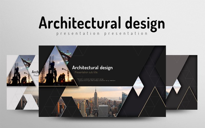Detail Template Ppt Architecture Nomer 2