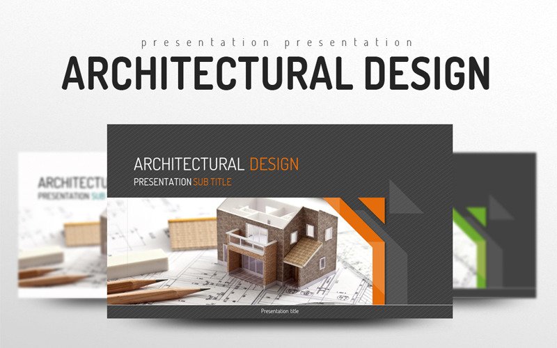 Detail Template Ppt Architecture Nomer 16