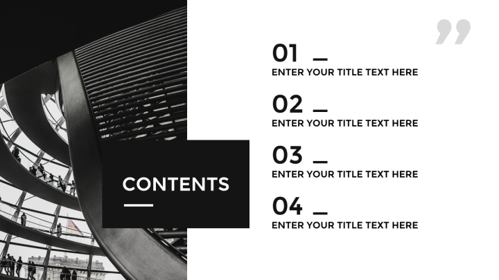 Detail Template Ppt Black And White Nomer 32