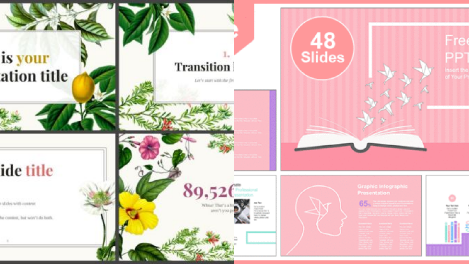 Detail Template Ppt Bunga Nomer 33