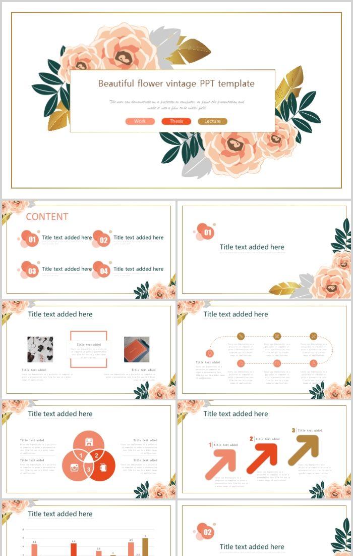 Detail Template Ppt Bunga Nomer 38