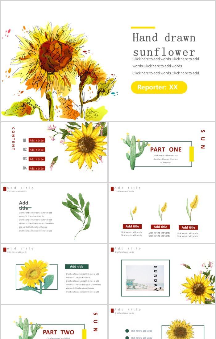 Detail Template Ppt Bunga Nomer 43