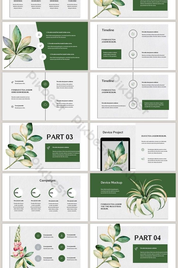 Detail Template Ppt Bunga Nomer 50