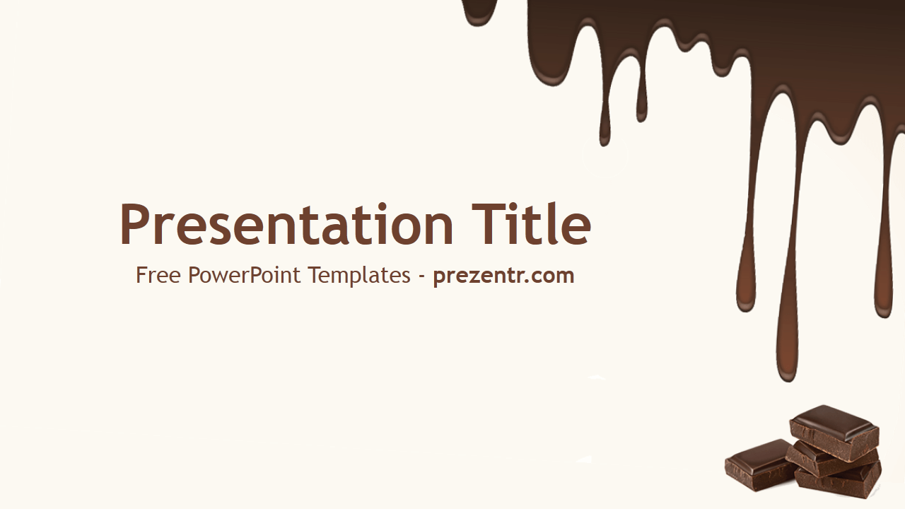 Template Ppt Coklat - KibrisPDR