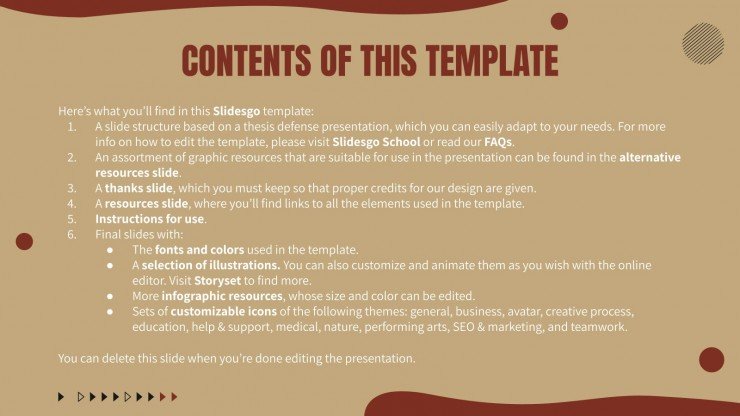Detail Template Ppt Coklat Nomer 13