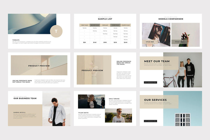 Detail Template Ppt Coklat Nomer 36