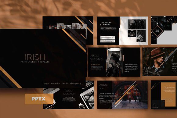 Detail Template Ppt Coklat Nomer 38