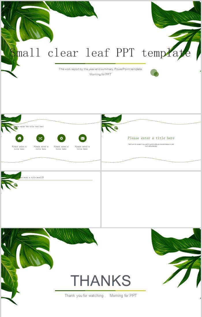 Detail Template Ppt Daun Nomer 21