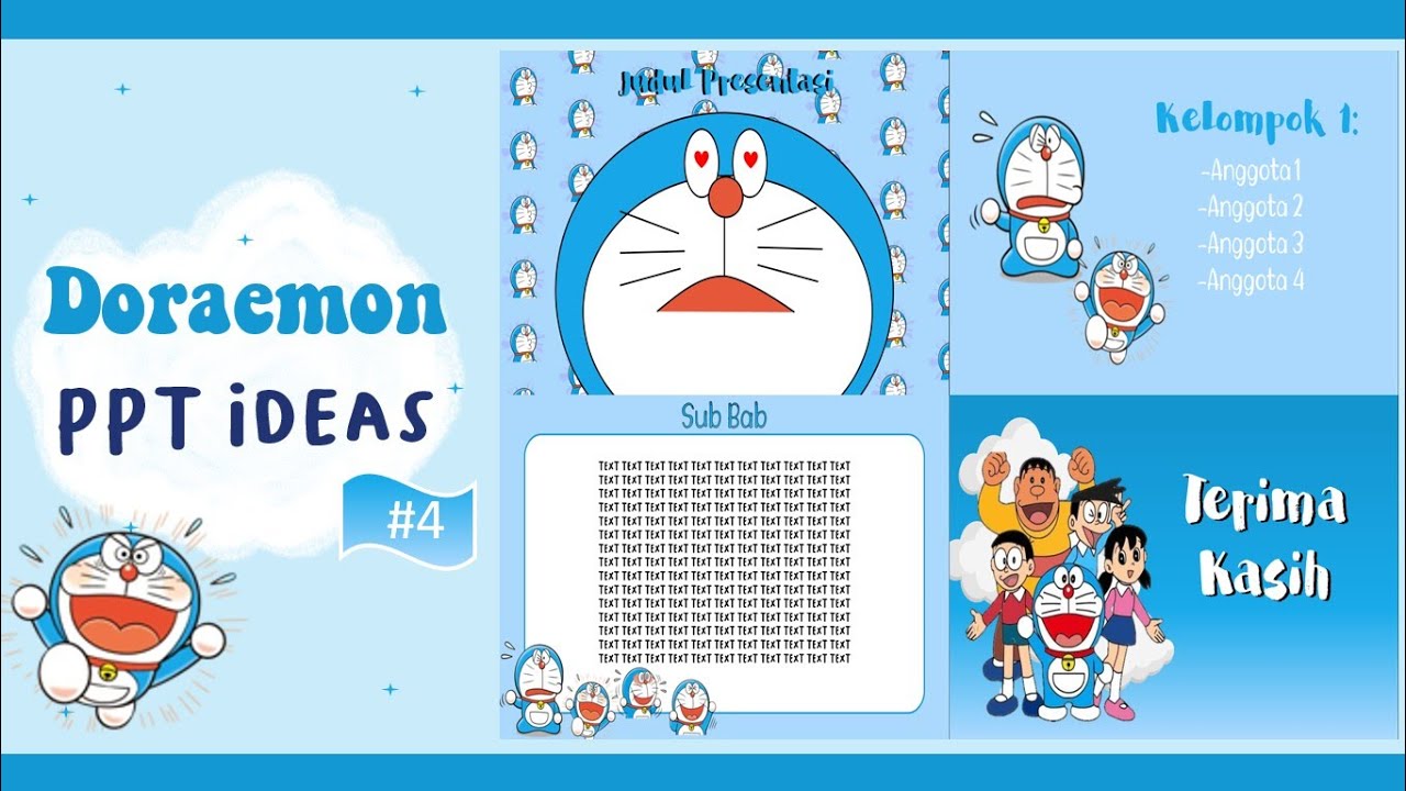 Detail Template Ppt Doraemon Nomer 21