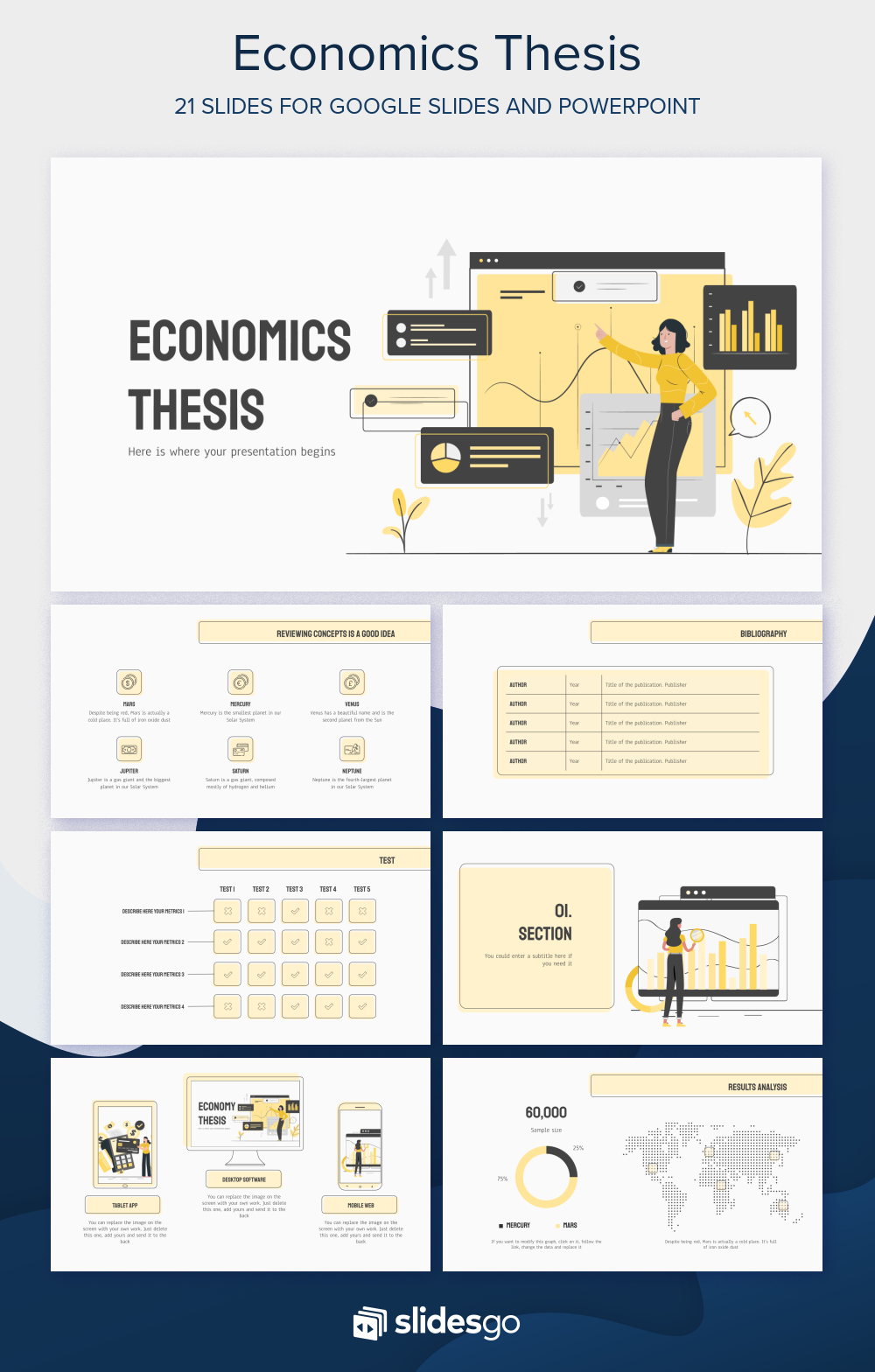 Template Ppt Ekonomi - KibrisPDR