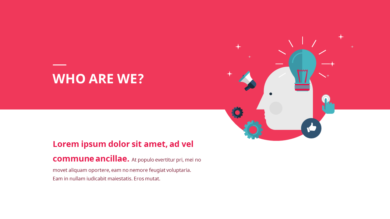 Detail Template Ppt Flat Nomer 30