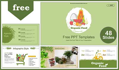 Detail Template Ppt Food Nomer 35