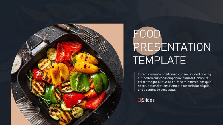 Detail Template Ppt Food Free Nomer 14