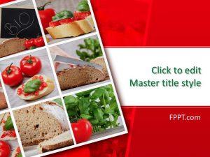 Detail Template Ppt Food Free Nomer 43