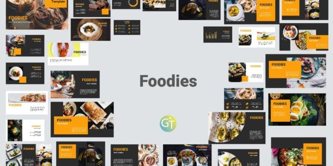 Detail Template Ppt Food Free Nomer 53